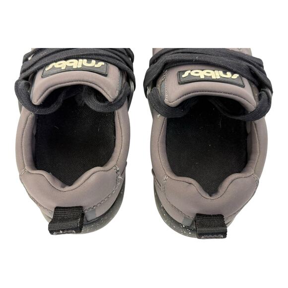 Snibbs Spacecloud 2.0 Shoes Womens 7 Grey Black Charcoal Lace Up Work Sneaker - Picture 10 of 11